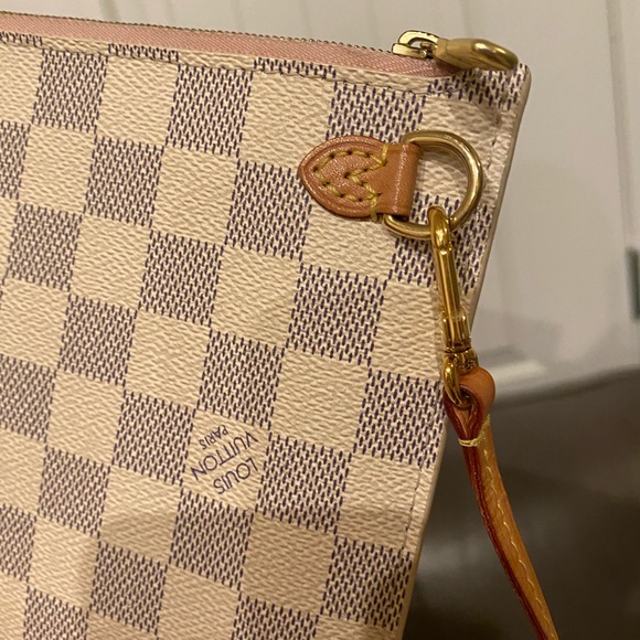 ❌SOLD❌Louis Vuitton Neverfull GM azur with pouch - Picture 14 of 16